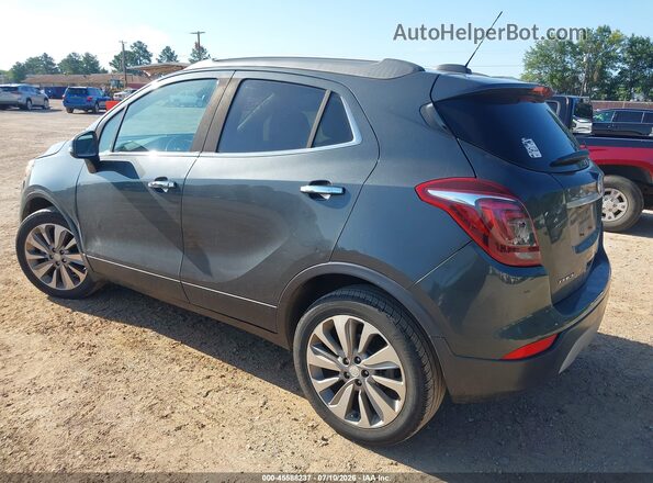 KL4CJASB4JB677146 2018 BUICK ENCORE Gray Задня ліва чверть