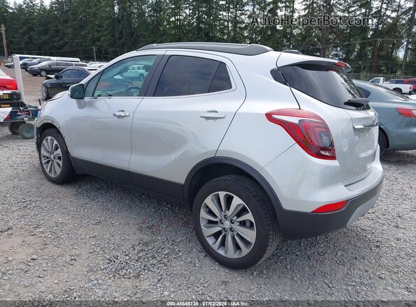 KL4CJASB4JB695551 2018 BUICK ENCORE Silver Rear left