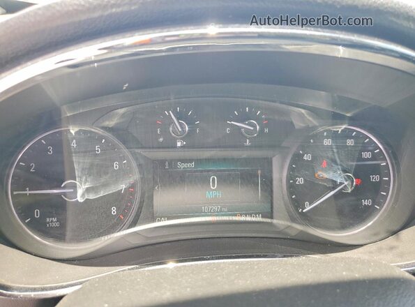 KL4CJASB4JB711957 2018 BUICK ENCORE White Սարքավորումների վահանակի տեսք