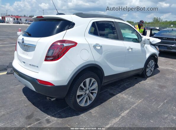 KL4CJASB4KB705111 2019 BUICK ENCORE White Trasero derecho