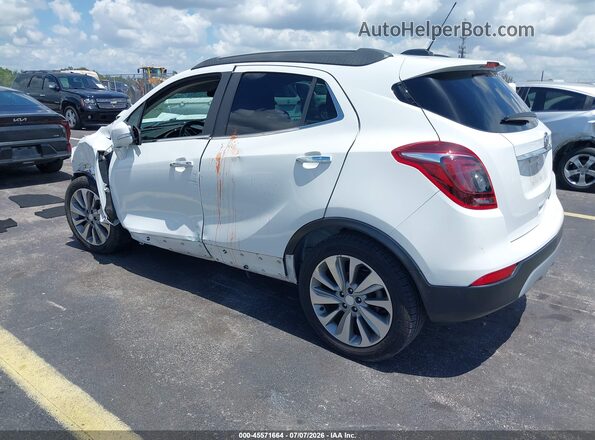 KL4CJASB4KB705111 2019 BUICK ENCORE White Trasero izquierdo