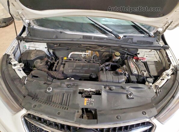 KL4CJASB4KB766376 2019 BUICK ENCORE White Вид підкапотного простору