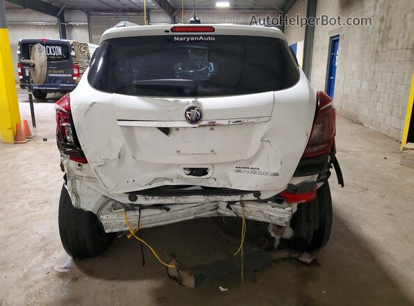 KL4CJASB4KB766376 2019 BUICK ENCORE White Вид ззаду