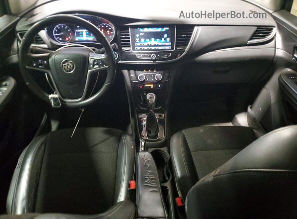 KL4CJASB4KB766376 2019 BUICK ENCORE White Вид панелі приладів