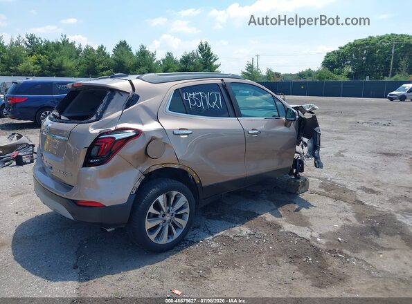 KL4CJASB4KB847104 2019 BUICK ENCORE Gold უკანა მარჯვენა