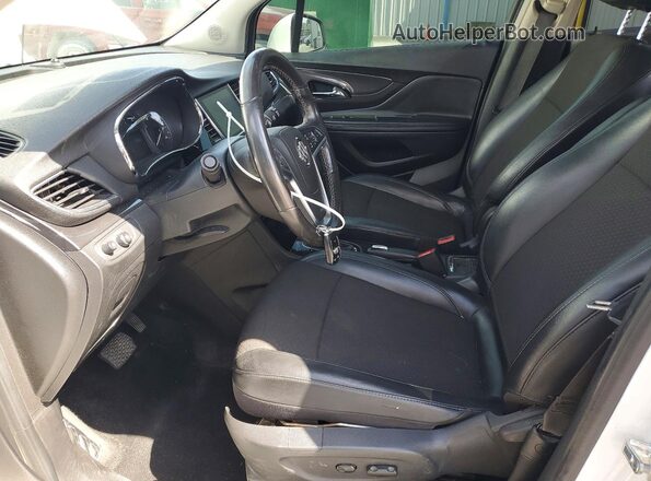KL4CJASB4KB952127 2019 BUICK ENCORE Белый Вид салона спереди
