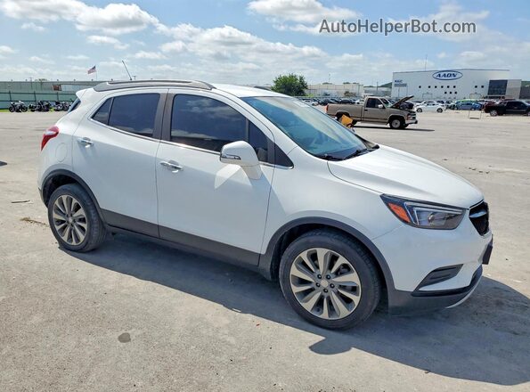 KL4CJASB4KB952127 2019 BUICK ENCORE Белый Передняя правая четверть