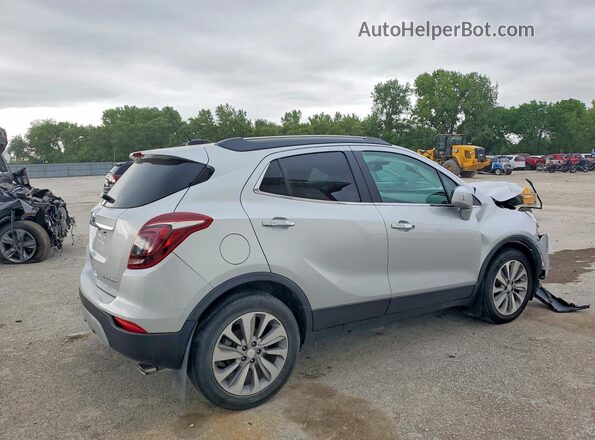 KL4CJASB4LB014503 2020 BUICK ENCORE Серебряный Задняя правая четверть