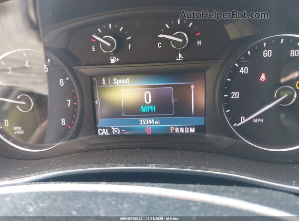 KL4CJASB4LB016073 2020 BUICK ENCORE Черный Вид задних сидений