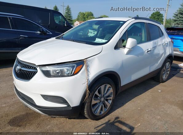 KL4CJASB4LB027977 2020 BUICK ENCORE White Przód lewy