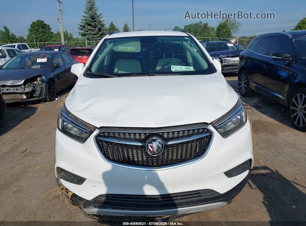 KL4CJASB4LB027977 2020 BUICK ENCORE White Widok zestawu wskaźników