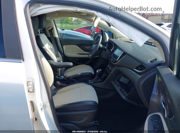 KL4CJASB4LB027977 2020 BUICK ENCORE White Widok wnętrza z przodu