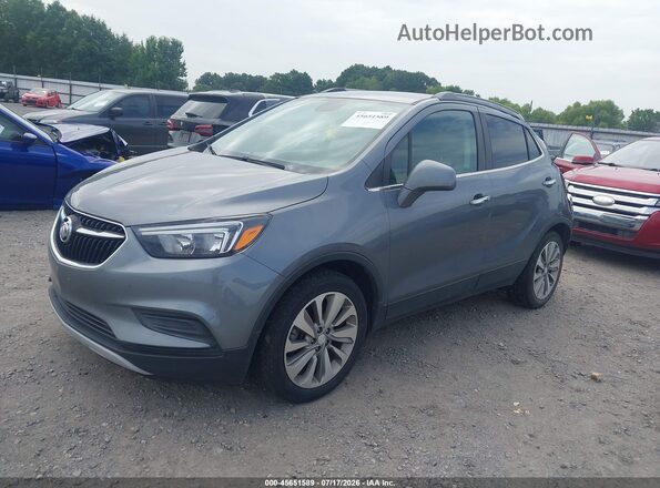 KL4CJASB4LB081389 2020 BUICK ENCORE Серый Передняя левая четверть