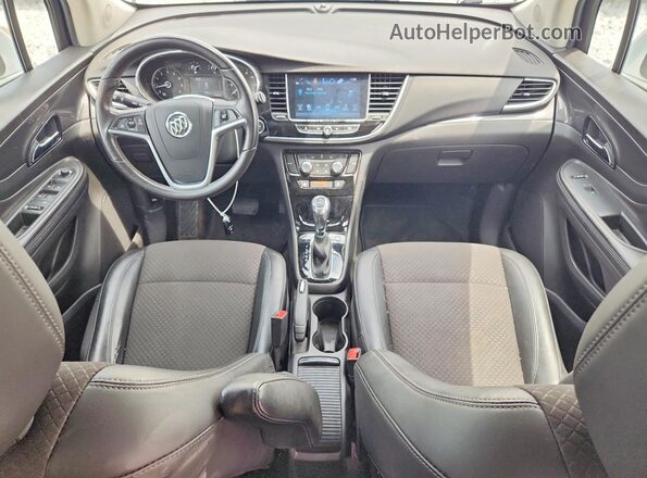 KL4CJASB4LB352564 2020 BUICK ENCORE Silver წინა პანელის ხედი