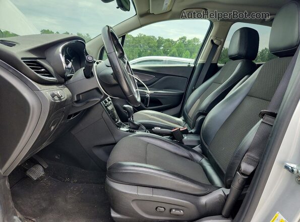KL4CJASB4LB352564 2020 BUICK ENCORE Silver წინა სალონის ხედი