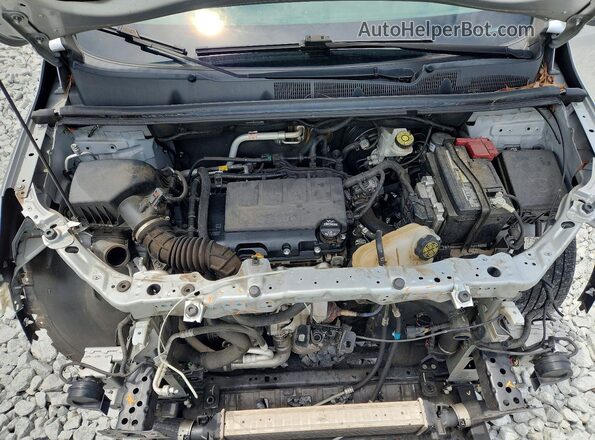 KL4CJASB4LB352564 2020 BUICK ENCORE Silver ძრავის განყოფილების ხედი