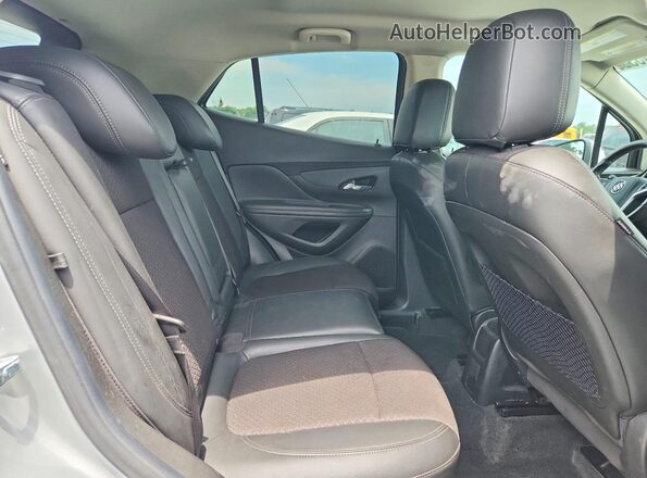 KL4CJASB4LB352564 2020 BUICK ENCORE Silver უკანა სალონის ხედი