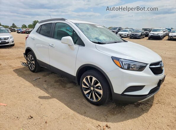 KL4CJASB4MB317833 2021 BUICK ENCORE White Delantero derecho