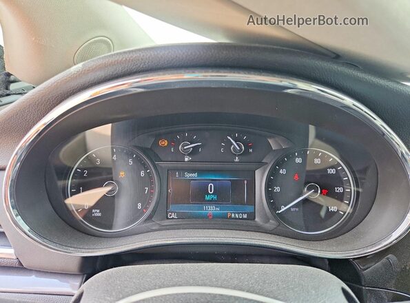 KL4CJASB4MB317833 2021 BUICK ENCORE White Vista del cuadro de instrumentos