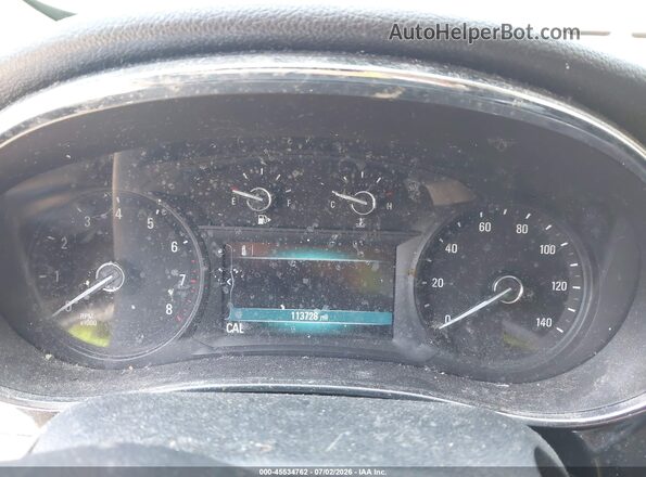 KL4CJASB5HB003517 2017 BUICK ENCORE Black უკანა სავარძლების ხედი