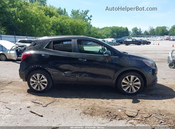 KL4CJASB5HB003517 2017 BUICK ENCORE Black უკანა სალონის ხედი