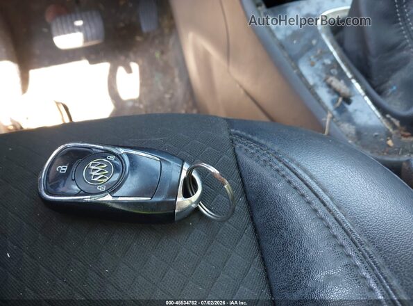 KL4CJASB5HB003517 2017 BUICK ENCORE Black წინა პანელის ხედი