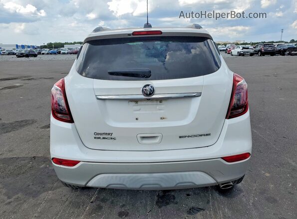 KL4CJASB5HB019085 2017 BUICK ENCORE White Widok z tyłu