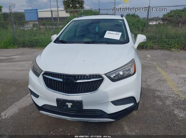 KL4CJASB5HB126444 2017 BUICK ENCORE White Вид спереду