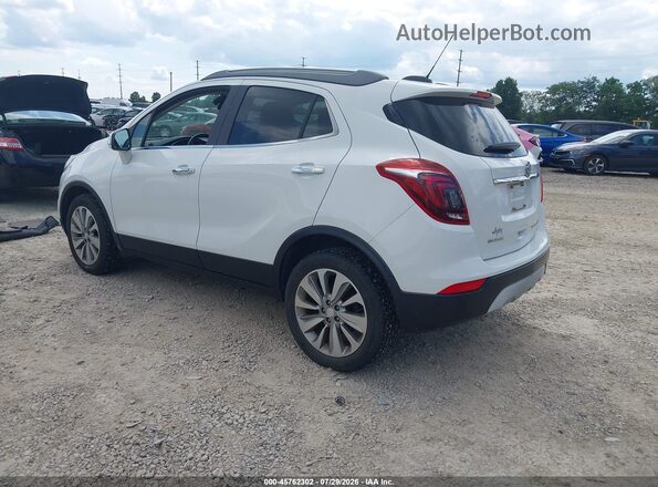 KL4CJASB5HB140926 2017 BUICK ENCORE White Задня ліва чверть