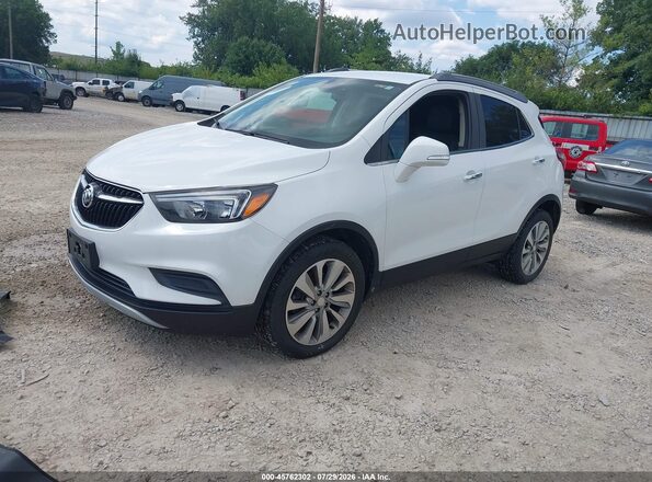 KL4CJASB5HB140926 2017 BUICK ENCORE White Передня ліва чверть