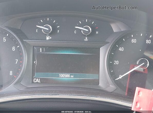 KL4CJASB5HB140926 2017 BUICK ENCORE White Вид задніх сидінь