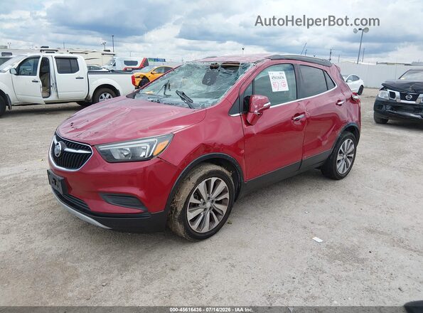 KL4CJASB5HB157659 2017 BUICK ENCORE Red Vista tres cuartos delantera izquierda
