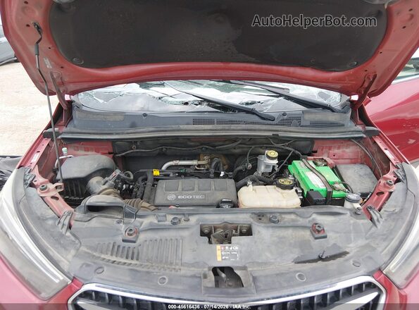 KL4CJASB5HB157659 2017 BUICK ENCORE Red Vista trasera