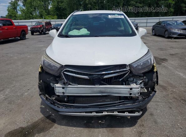 KL4CJASB5JB528678 2018 BUICK ENCORE White Vista frontal