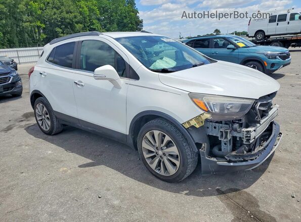 KL4CJASB5JB528678 2018 BUICK ENCORE White Delantero derecho