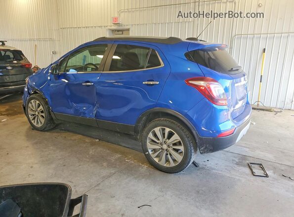 KL4CJASB5JB541043 2018 BUICK ENCORE Синий Задняя левая четверть