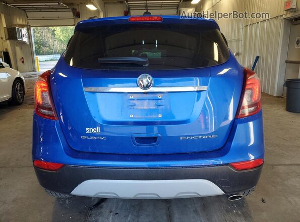 KL4CJASB5JB541043 2018 BUICK ENCORE Синий Вид сзади