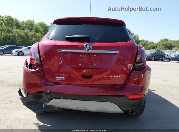 KL4CJASB5JB713488 2018 BUICK ENCORE Red Вид спереду