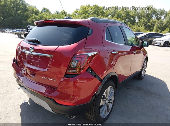 KL4CJASB5JB713488 2018 BUICK ENCORE Red Задня права чверть