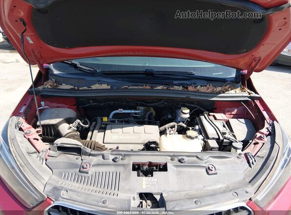 KL4CJASB5JB713488 2018 BUICK ENCORE Red Вид ззаду