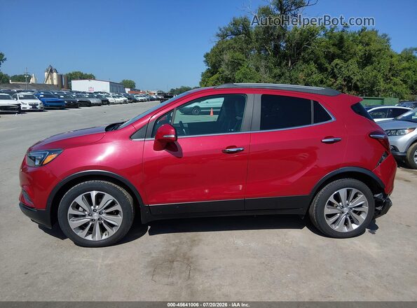 KL4CJASB5JB713488 2018 BUICK ENCORE Red Панорамний вид салону 360°