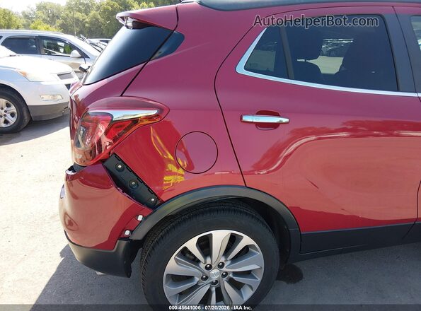 KL4CJASB5JB713488 2018 BUICK ENCORE Red 