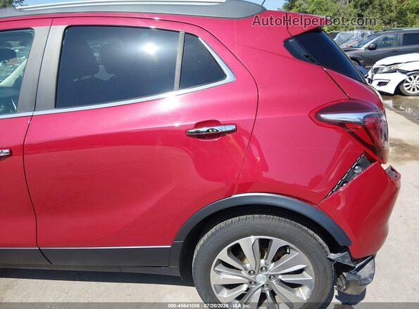 KL4CJASB5JB713488 2018 BUICK ENCORE Red 