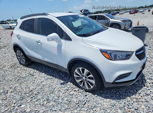 KL4CJASB5KB725173 2019 BUICK ENCORE White Delantero derecho