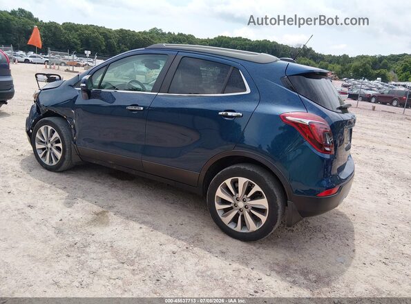 KL4CJASB5KB773949 2019 BUICK ENCORE Blue Trasero izquierdo