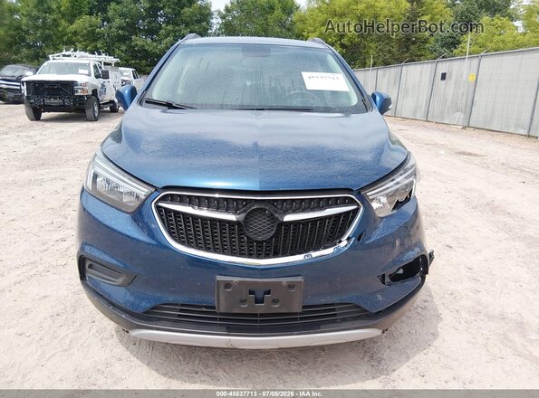 KL4CJASB5KB773949 2019 BUICK ENCORE Blue Vista del cuadro de instrumentos
