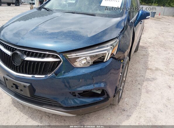 KL4CJASB5KB773949 2019 BUICK ENCORE Blue Vista frontal