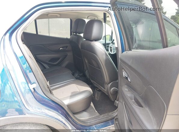 KL4CJASB5KB773949 2019 BUICK ENCORE Blue Vista de la etiqueta del VIN