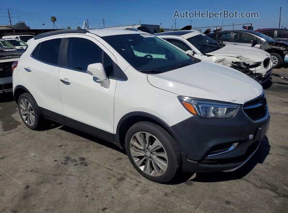 KL4CJASB5KB826617 2019 BUICK ENCORE White Front right