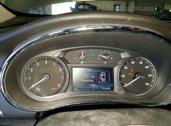KL4CJASB5KB866969 2019 BUICK ENCORE Gray Instrument cluster view